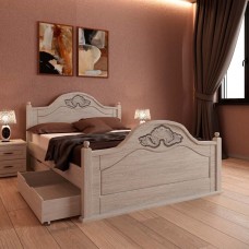 Кровать деревянная Афродита АРТмебель
