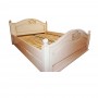 Ліжко дерев'яне Афродіта АРТмеблі
