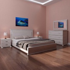 Кровать деревянная Элит АРТмебель