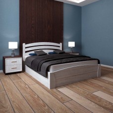 Кровать деревянная Вероника Люкс (с подъемным механизмом) АРТмебель