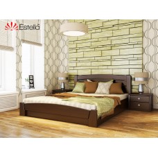 Ліжко дерев'яне Селена Аурі 160х200 101 Масив 2Л4