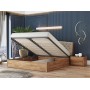 Ліжко дерев'яне ТОКІО Нове М50 (з підйомним механізмом)