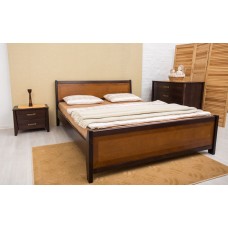 Ліжко дерев'яне СІТІ (З ІНТАРСІЄЮ)
