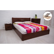 Ліжко дерев'яне АЙРІС (З ПІДЙОМНИМ МЕХАНІЗМОМ)