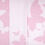 Плед хлопковый Бабочка розовый Love You 140 x 200 см