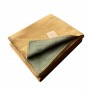 Плед-одеяло шерстяное горчица-хаки Love You 130 x 170 см
