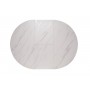 Керамический стол TML-851 белый мрамор + белый