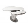 Керамический стол TML-825 белый мрамор