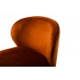Кресло "Фабио" медный велюр + черный