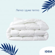 Одеяло Super Soft Premium всесезонное с аналогом лебяжьего пуха TM IDEIA 155х215 см