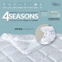 Одеяло 4 Seasons ЗИМА-ЛЕТО TM IDEIA 140х210 см белое