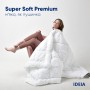 Одеяло Super Soft Premium всесезонное с аналогом лебяжьего пуха TM IDEIA 200х220 см