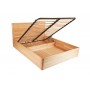 Кровать деревянная Лауро с Подъемным механизмом 160x200 Ясень 1678