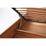 Ліжко дерев'яне Лауро з Підйомним механізмом 160x200 Ясен 1760
